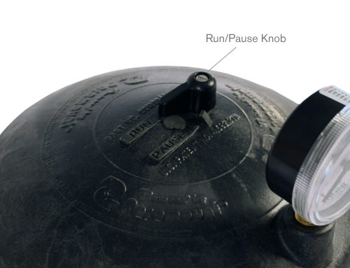 run pause knob